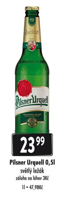 Qanto Pilsner Urquell 0,5l nabídka