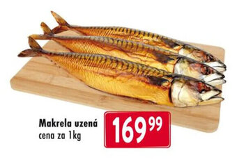 Qanto Makrela uzená cena za 1kg nabídka