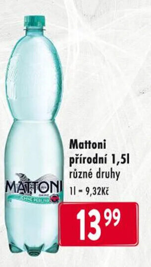 Qanto Mattoni přírodní 1,5l nabídka