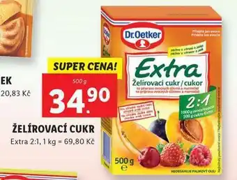 Lidl Dr. oetker cukr želírovací extra 2:1 nabídka