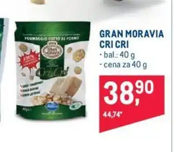 Makro GRAN MORAVIA CRI CRI nabídka