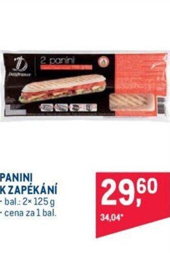 Makro PANINI K ZAPÉKÁNÍ nabídka