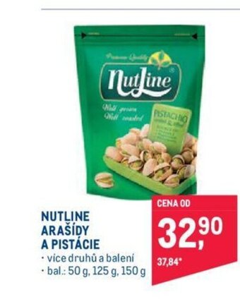 Makro NUTLINE ARAŠÍDY A PISTÁCIE nabídka