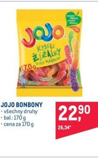 Makro JOJO BONBONY nabídka