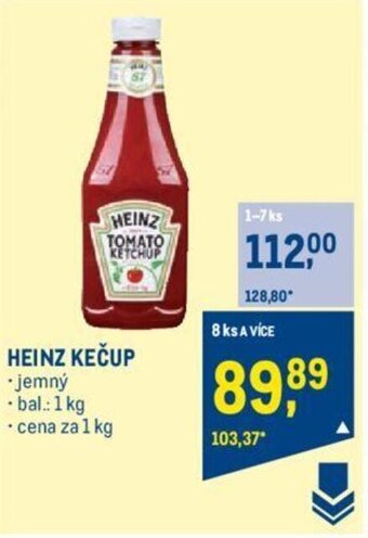 Makro HEINZ KEČUP nabídka