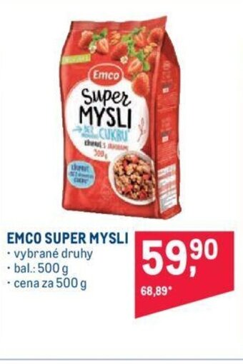 Makro EMCO SUPER MYSLI nabídka