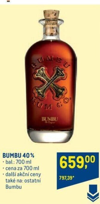 Makro BUMBU 40% nabídka