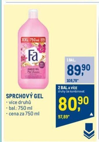 Makro SPRCHOVÝ GEL nabídka