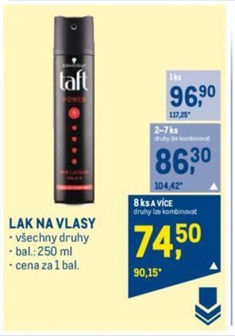 Makro LAK NA VLASY nabídka