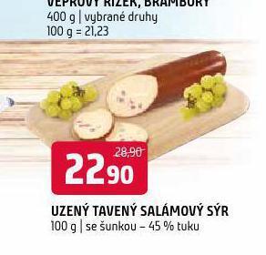 Terno Uzený tavený sýr salámový nabídka