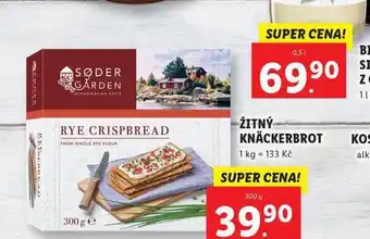 Lidl Žitný knäckebrot nabídka