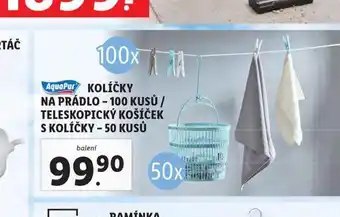 Lidl Telekopický košíček s kolíčky nabídka