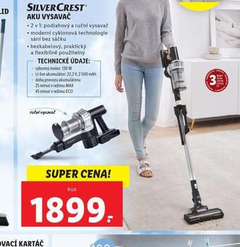 Lidl Aku vysavač nabídka