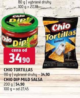 Terno Chio tortillas nabídka