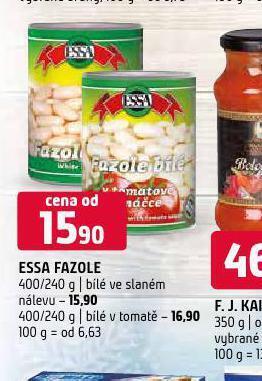 Terno Essa fazole bílé v tomatě nabídka