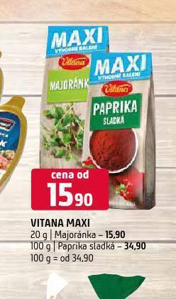 Terno Vitana maxi paprika sladká nabídka