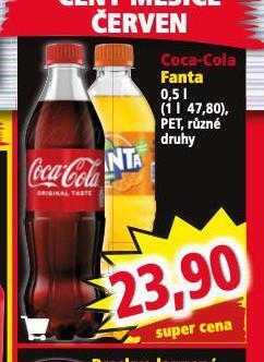 Norma Coca-cola nabídka