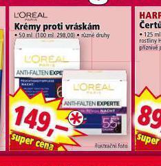 L'oréal krémy proti vráskám