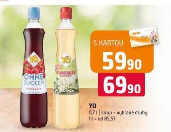 Terno Yo sirup nabídka