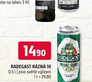 Terno Pivo radegast rázná 10 nabídka