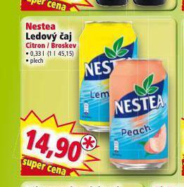 Norma Nestea ledový čaj nabídka