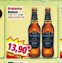 Norma Pivo krušovice bohém nabídka