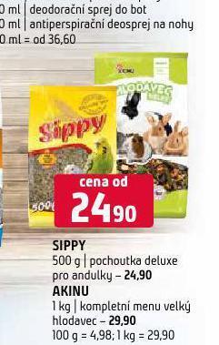 Terno Akinu kompletní menu velký hlodavec nabídka