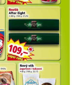 Norma Nestlé after eight nabídka