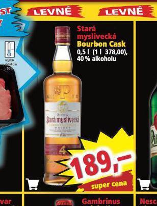 Norma Stará myslivecká bourbon cask nabídka