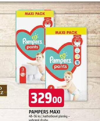 Terno Pampers dětské plenky nabídka