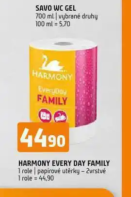Terno Harmony every day family papírové utěrky nabídka