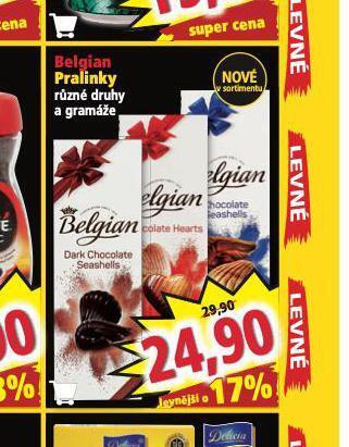 Norma Belgian pralinky nabídka
