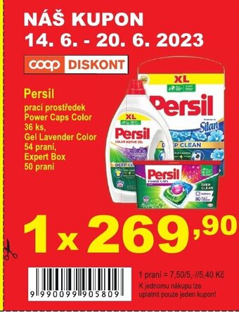 COOP DISKONT Persil nabídka
