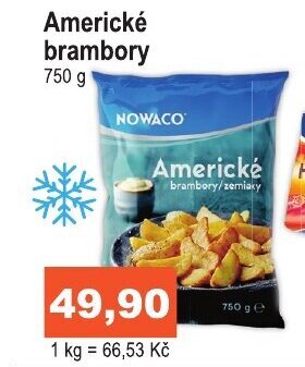 COOP DISKONT Americké brambory nabídka