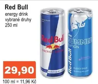 Red Bull energy drink vybrané druhy 250 ml