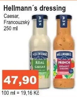 COOP DISKONT Hellmann's dressing Caesar, Francouzský nabídka