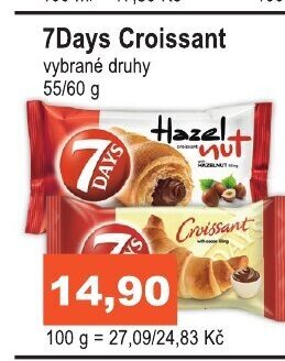 COOP DISKONT 7Days Croissant nabídka