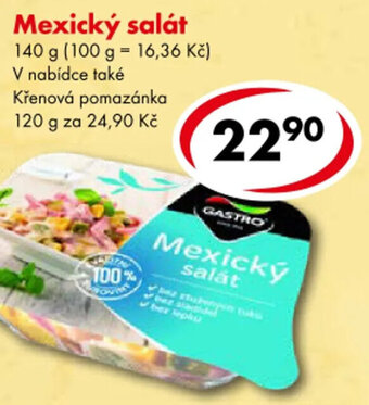 CBA Mexický salát nabídka