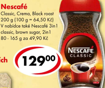 CBA Nescafé nabídka