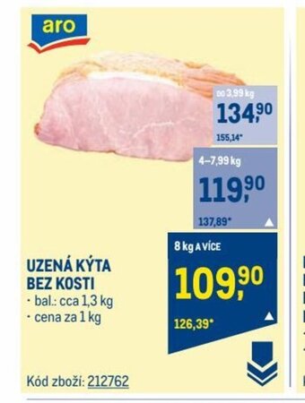 Makro UZENÁ KÝTA BEZ KOSTI nabídka