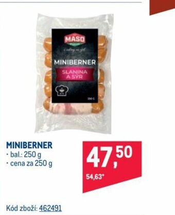 Makro MINIBERNER nabídka