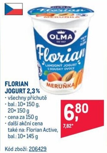 Makro FLORIAN JOGURT 2,3% nabídka
