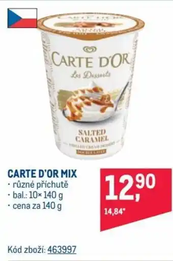 Makro CARTE D'OR MIX nabídka