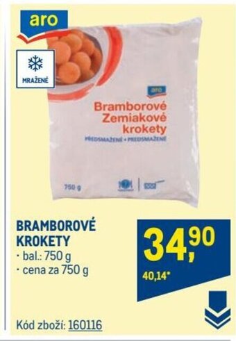 Makro BRAMBOROVÉ KROKETY nabídka
