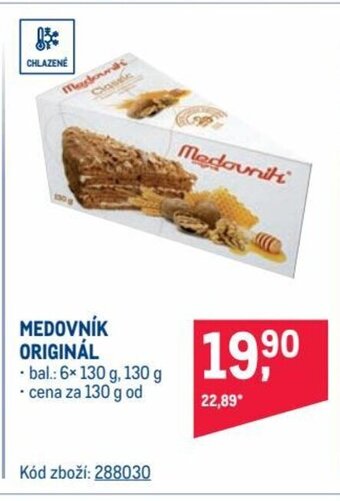 Makro MEDOVNÍK ORIGINÁL nabídka
