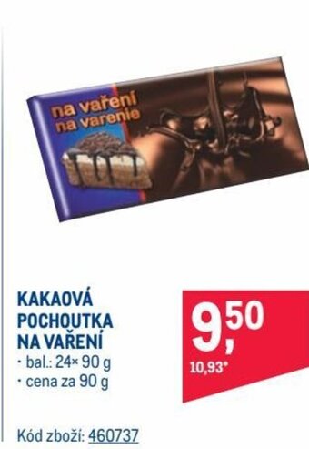 Makro KAKAOVÁ POCHOUTKA NA VAŘENÍ nabídka