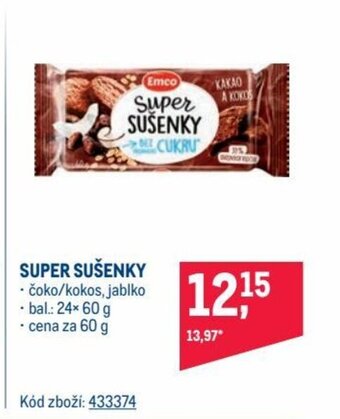 Makro SUPER SUŠENKY nabídka