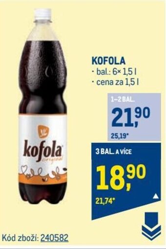 Makro KOFOLA nabídka