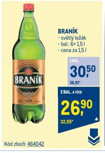 Makro BRANÍK nabídka