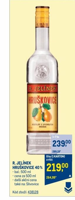 Makro R. JELÍNEK HRUŠKOVICE 40% nabídka
